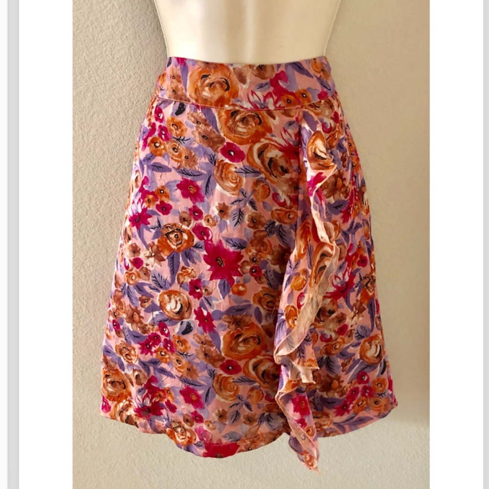 Never Worn Downeast Basics Ruffle Skirt. Sz Xs